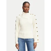 Elisabetta Franchi Golf MK-03S-66E2-V420 Svetlo rjava Slim Fit
