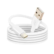 LINQ LinQ, Kabel za polnjenje in prenos USB na USB-C 3A 36W Hiter 1,2 m, Bela, (5000220159)