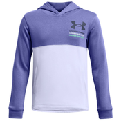 Under Armour Pulover UA Boys Rival Terry Hoodie-PPL M