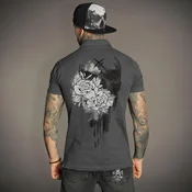 Hardcore majica moška - ROSES OF DEATH - HYRAW - 261PL02