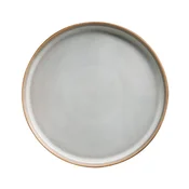 Ceramic plate, 26cm, Domus, Beige - Nuova R2S