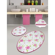 Lessentiel Maison Kupatilski otirac Frezya, 2 komada, Roze