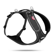 Curli oprsnica za pse Belka Adjustable Neck črna XXXXL