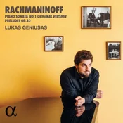 RACHMANINOFF:PIANO SONATA NO.1 ORIGINAL VERSION.PRELUDES OP.32/GENIUŠAS