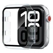 Ovitek z zaščito zaslona Techsuit Defense360 Pro za Apple Watch 1/2/3 42mm - prozoren