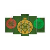 Wallxpert 5PMDFNOEL 9 Dekorativne slike