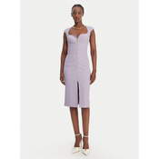 Elisabetta Franchi Cocktail obleka AB-900-61E2-V430 Vijolična Regular Fit