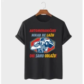 MAFIMI Majica Automehanicari ne lažu, Crna