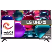 LG Televizor 55UA73003LA 55, 4K UHD, Smart TV 2025, Crni
