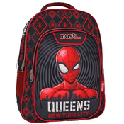 Zaobljena ergonomska šolska torba Must: Spider-Man 32 x 18 x 43 cm