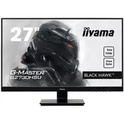 IIYAMA Monitor 27 ETE Gaming, Ultra Slim, G-Master Black Hawk, FreeSync, 1920x1080@75Hz, 300cdm2, VGA, DisplayPort, HDMI, 1ms, Speakers,