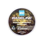 Pletena vrvica Nash Baseline Sinking 0,24mm/1200m