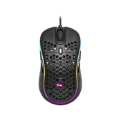 Sharkoon Gamer miš - Light S (optički; 6200 DPI; Pixart PMW3327 chip; Omron tipke; RGB; crna)