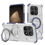 Hibridni ovitek Carbon Shield Pro za Xiaomi 15T - blue transparent