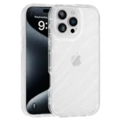 Aurora Wave maska za iPhone 16 Pro - providna
