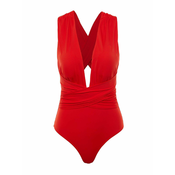 Ženski  jednodelni kupaci kostim Trendyol Deep V-Neck