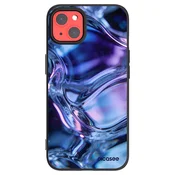 Silikonski črni ovitek za Apple iPhone 13 - Iris liquid