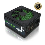 Evolveo FX 450, napajalnik 450W ATX, 14cm, tih, 80+, v razsutem stanju