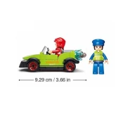 Sluban Metropolis M38-B1217D Zamaskirani bandit v avtomobilu in policist na motorju