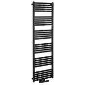 Kopalniški radiator GRUNT 500x1610 mm, sredinski priključek, črna mat - Črna mat barva - 500x1610 mm - Bruckner - GRUNT - 24 - Jeklo - Oblika H - Oblika H - 500 - 1610 - 7.6 - 14