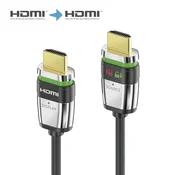 FiberX FX-I355-015 HDMI kabel 15 m, Tip A, Srebrna/Siva