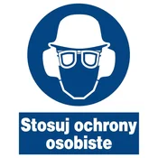 shumee ZNO-19 - Znak za varnost in zdravje pri delu - Uporabljajte osebno zaščitno opremo