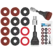 GEKO Brusilne plošče za pesta koles, set 14 G02667