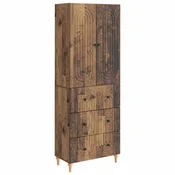 vidaXL Set omar 2 pcs 66 x 34,5 x 90 cm Inženirski les