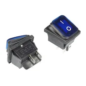 Preklopno stikalo KCD4-B 250V AC IP54 osvetljeno VKLOP-IZKLOP 5 kosov