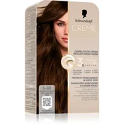 , Schwarzkopf Creme Supreme permanentna barva za lase odtenek 5-60 Chocolate Light Brown 60 ml