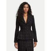 Elisabetta Franchi Suknjič GI-288-67E2-V960 Črna Slim Fit