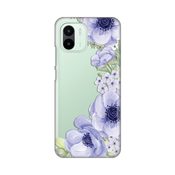 Silikonska maska za Xiaomi Redmi A1/A2 Blue Roses Print Skin providna