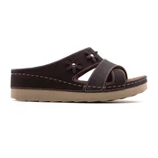 ANTONIA COMFORT ANATOMSKE NATIKACE, (M189_BROWN-38)