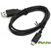 Omega OMEGA USB TIPA-C NA USB KABEL 3A 1M ČRNEGA RAZMERJA [43738]