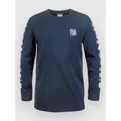 TSG Logo moška majica z dolgimi rokavi midnight blue