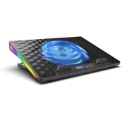 Inca INC-608 RGB Gaming hladilno stojalo z LCD, 185mm ventilatorjem