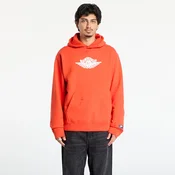Mikina Jordan Rare Air Mens Fleece Pullover Hoodie Chile Red XL