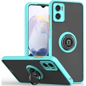 Ring TPU ovitek za Motorola Moto E22/E22i - svetlo modra
