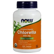 Chlorella, 500 mg organska - 200 tabs