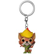 Privjesak za kljuceve Funko Pocket POP! Disney: Robin Hood - Robin Hood