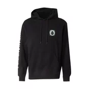 Volcom Sweater majica HANDERRY PO  crna / bijela