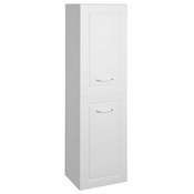 Omarica s košaro za perilo FAVOLO, 40 x 150 x 31 cm, mat bela - Mat bela - MDF/laminat - Obešen na steno - Vključena košara za perilo
