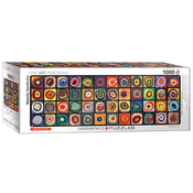 Eurographics - Puzzle Kandinsky: Color Study of Squares - 1 000 kosov