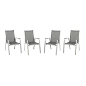 Acamp Stol Urban, 4 Delni Set, Siva