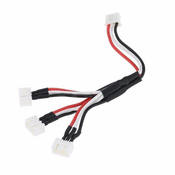 3 in 1 Cable 7.4V 2S Battery Charger for RC Drones Quadcopters JJRC H16 X6 WLtoys V262 V666 A959 A979 V912 V913 K120 SYMA X8C X8W X8G, Color White Black