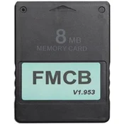 PS2 McBoot & Sony spominska kartica 8MB