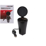 4Cars Napetostni pretvornik od 12V do 220V 150W + 2xUSB 2,4A