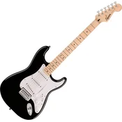 Fender Squier Sonic Stratocaster MN Black Elektricna gitara (Kao novo)
