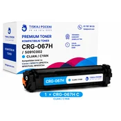 Kompatibilni toner za Canon CRG-067H C 5105C002 – cyan, večja kapaciteta za Canon i-SENSYS LBP631Cw, LBP633Cdw, MF651Cw, MF655Cdw, MF657Cdw