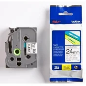 Trak p-touch tze-151 prozoren/črn 24mm BROTHER